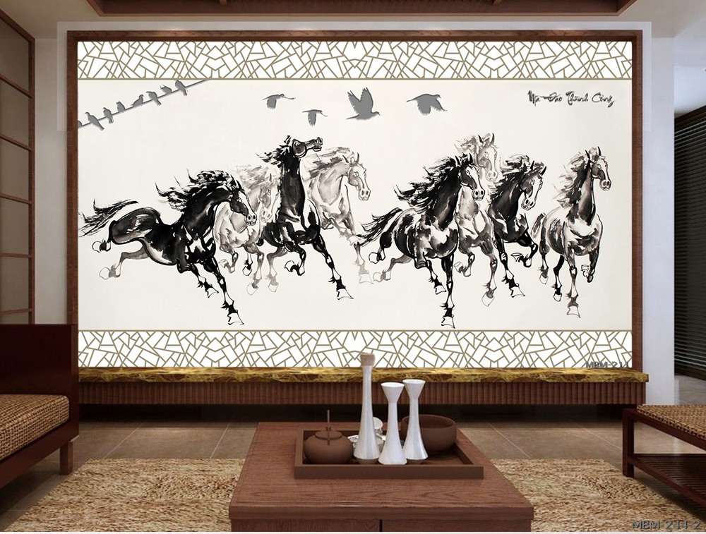 Tranh bát mã MBM-211KG